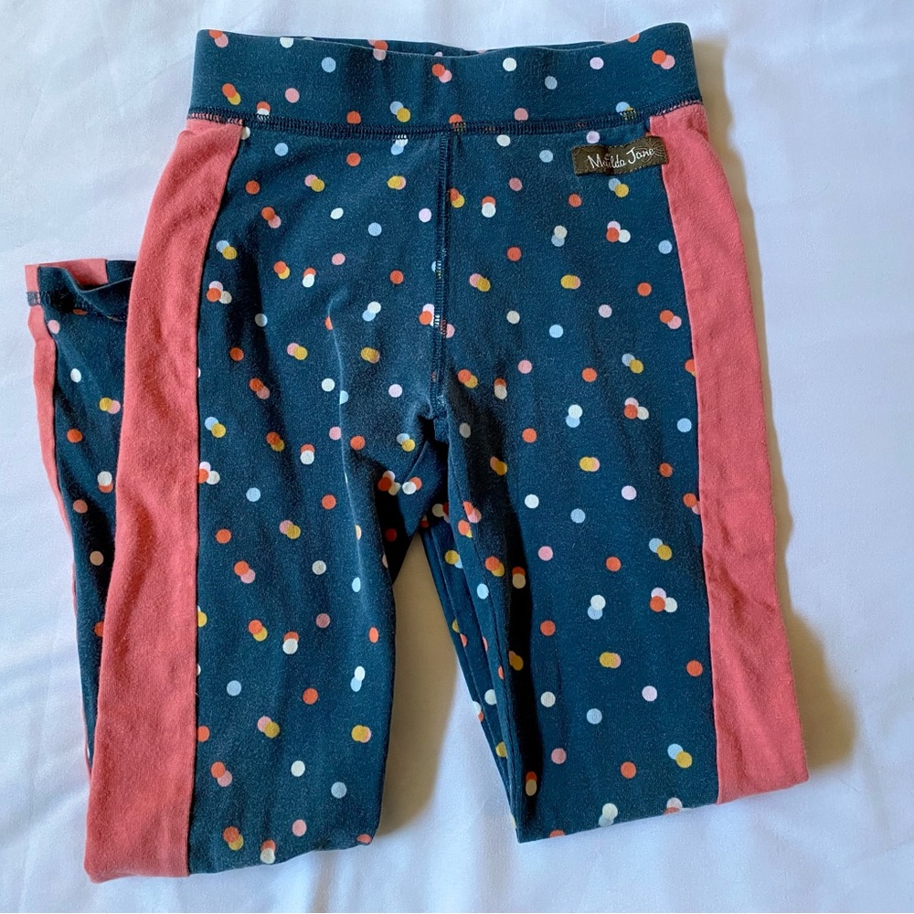 Matilda Jane Patchwork Cozy leggings size 6